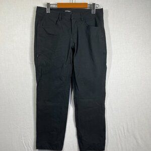 Arc'teryx Pants Womens 6 Black Softshell Hiking Walking Casual Stretch Outdoor